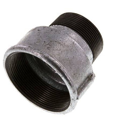 R 2'' x Rp 2 1/2'' M/F Verzinktes Gusseisen Reduzierring 25 Bar
