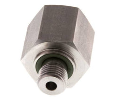G 1/4'' x G 1/2'' M/F Reduzierstück aus Edelstahl 630 Bar - Hydraulisch