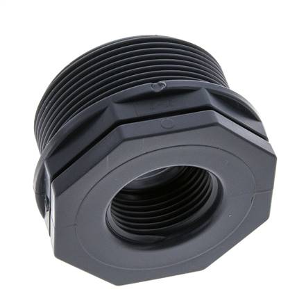 Reduzierring G1'' Innengewinde x G2'' Außengewinde Polypropylen (pp) 10bar (140,5psi) FDA 65mm Sechskant