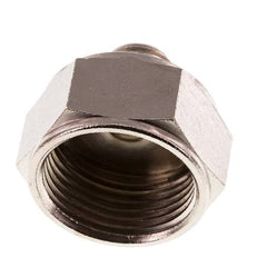 Reduzierstück R1/4'' Außengewinde x Rp3/4'' Innengewinde Messing vernickelt 16bar (224.8psi)