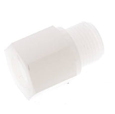 Reduzierring G1/4'' Innengewinde x G3/8'' Außengewinde PVDF 10bar (140,5psi) FDA 22mm Sechskant