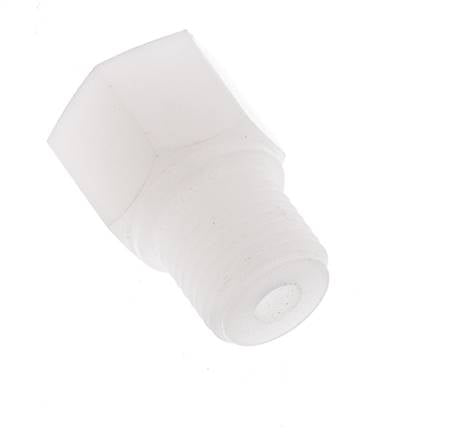 Reduzierring G1/8'' Innengewinde x G1/4'' Außengewinde PVDF 10bar (140,5psi) FDA 17mm Sechskant