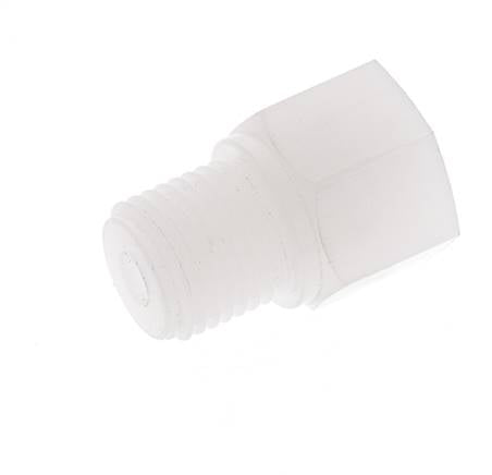 Reduzierring G1/8'' Innengewinde x G1/4'' Außengewinde PVDF 10bar (140,5psi) FDA 17mm Sechskant