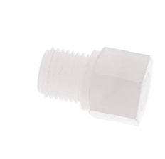 Reduzierring G1/8'' Innengewinde x G1/4'' Außengewinde PVDF 10bar (140,5psi) FDA 17mm Sechskant