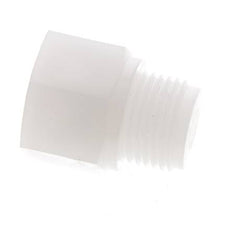Reduzierring G1/4'' Innengewinde x G1/2'' Außengewinde PVDF 10bar (140,5psi) FDA 27mm Sechskant