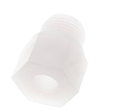 Reduzierring G1/4'' Innengewinde x G1/2'' Außengewinde PVDF 10bar (140,5psi) FDA 27mm Sechskant