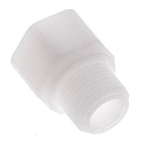 Reduzierring G1/4'' Innengewinde x G3/8'' Außengewinde Polypropylen (pp) 10bar (140,5psi) FDA 22mm Sechskant