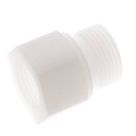 Reduzierring G1/2'' Innengewinde x G3/4'' Außengewinde PVDF 10bar (140,5psi) FDA 32mm Sechskant