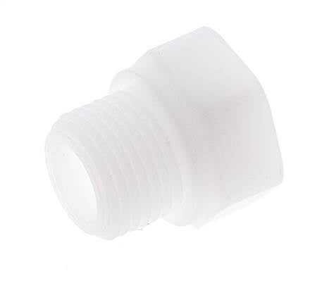 Reduzierring G1/4'' Innengewinde x G1/2'' Außengewinde Polypropylen (pp) 10bar (140,5psi) FDA 27mm Sechskant