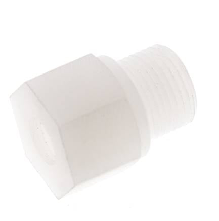 Reduzierring G1/8'' Innengewinde x G3/8'' Außengewinde PVDF 10bar (140,5psi) FDA 22mm Sechskant