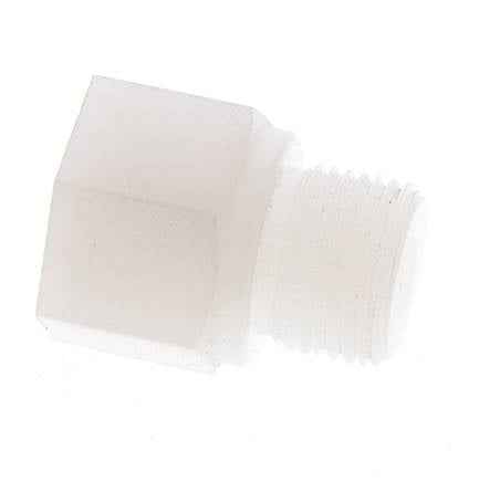 Reduzierring G1/8'' Innengewinde x G3/8'' Außengewinde PVDF 10bar (140,5psi) FDA 22mm Sechskant
