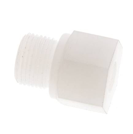 Reduzierring G1/8'' Innengewinde x G3/8'' Außengewinde PVDF 10bar (140,5psi) FDA 22mm Sechskant