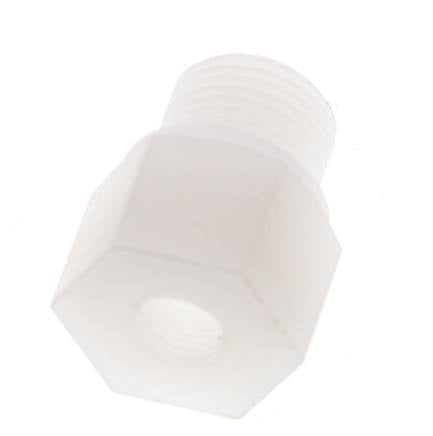 Reduzierring G1/8'' Innengewinde x G3/8'' Außengewinde PVDF 10bar (140,5psi) FDA 22mm Sechskant