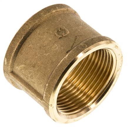 G 1 1/2'' Messing Rundbuchse 16 bar