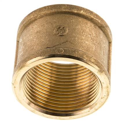 G 1 1/2'' Messing Rundbuchse 16 bar