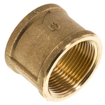 G 1 1/2'' Messing Rundbuchse 16 bar