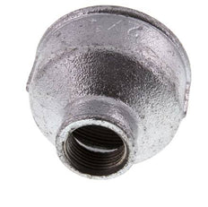 Rp 2'' x Rp 3/4'' Verzinktes Gusseisen Runde Muffe 25 Bar