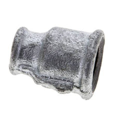 Rp 1/2'' x Rp 1/4'' Verzinktes Gusseisen Runde Buchse 25 Bar [5 Stück]