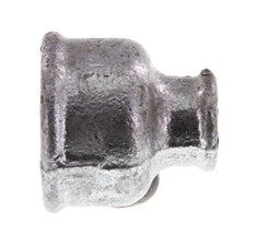 Rp 1 1/4'' x Rp 1/2'' Verzinktes Gusseisen Runde Buchse 25 Bar [2 Stück]
