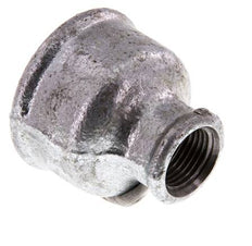 Rp 1 1/4'' x Rp 1/2'' Verzinktes Gusseisen Runde Buchse 25 Bar [2 Stück]