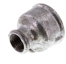 Rp 1 1/4'' x Rp 1/2'' Verzinktes Gusseisen Runde Buchse 25 Bar [2 Stück]