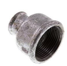 Rp 1 1/4'' x Rp 1/2'' Verzinktes Gusseisen Runde Buchse 25 Bar [2 Stück]