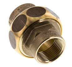 Union Gerade Verbindung Rp3/4'' Weiblich Messing Flachdichtung Centellen 16bar (224.8psi)