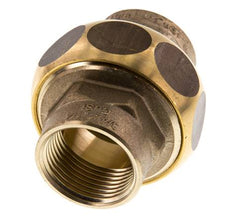 Union Gerade Verbindung Rp3/4'' Weiblich Messing Flachdichtung Centellen 16bar (224.8psi)