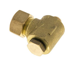 14mm & G1/4'' Messing-Drehgelenk-Kompressionsverschraubung mit Außengewinde 89 bar Polyamid DIN EN 1254-2