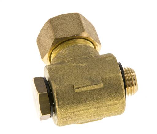 14mm & G1/4'' Messing-Drehgelenk-Kompressionsverschraubung mit Außengewinde 89 bar Polyamid DIN EN 1254-2
