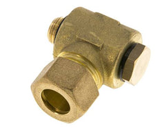 14mm & G1/4'' Messing-Drehgelenk-Kompressionsverschraubung mit Außengewinde 89 bar Polyamid DIN EN 1254-2