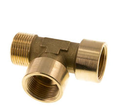 R 3/4'' x G 3/4'' M/F T-Stück aus Messing 16 bar