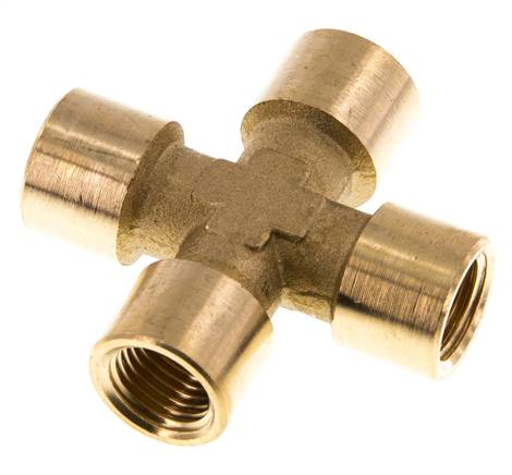 G 1/4'' Innengewinde Messing Kreuz 16 bar