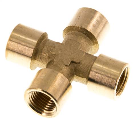 G 1/4'' Innengewinde Messing Kreuz 16 bar