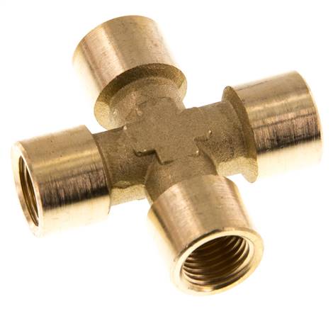G 1/4'' Innengewinde Messing Kreuz 16 bar