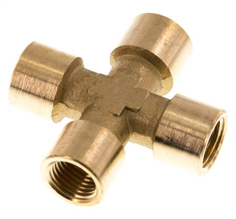 G 1/4'' Innengewinde Messing Kreuz 16 bar