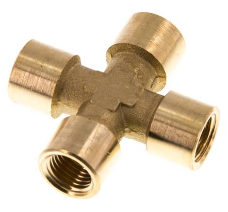 G 1/4'' Innengewinde Messing Kreuz 16 bar