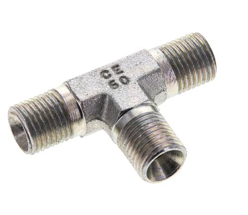 T-Stück G1/4'' Außengewinde Stahl 350bar (4917.5psi)