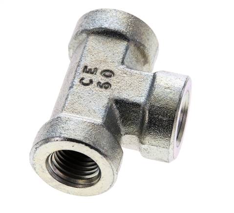T-Stück 1/4'' NPT Innengewinde Stahl Hochdruck 275bar (3863.75psi)