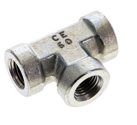 T-Stück 1/4'' NPT Innengewinde Stahl Hochdruck 275bar (3863.75psi)