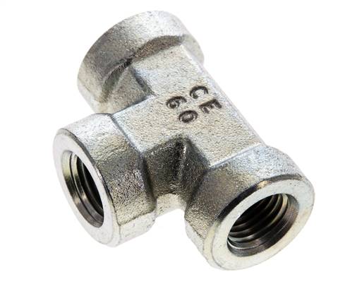 T-Stück 1/4'' NPT Innengewinde Stahl Hochdruck 275bar (3863.75psi)