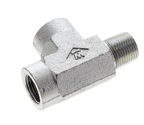 T-Stück 3/8'' NPT Außengewinde x Innengewinde Stahl 210bar (2950,5psi)