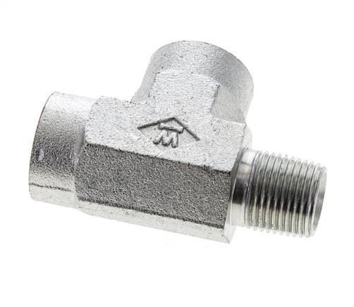 T-Stück 3/8'' NPT Außengewinde x Innengewinde Stahl 210bar (2950,5psi)