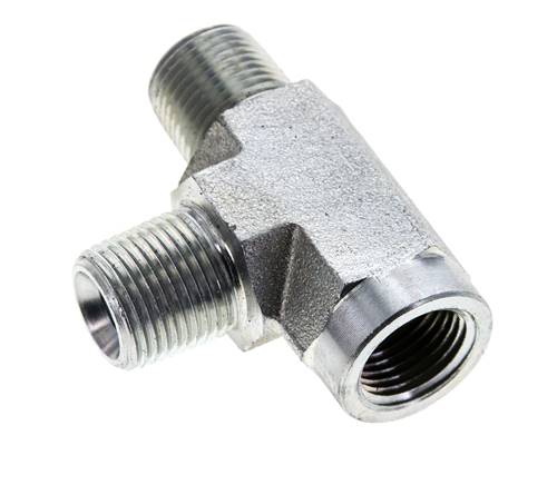 T-Stück 3/8'' NPT Innengewinde x Außengewinde Stahl 210bar (2950.5psi)