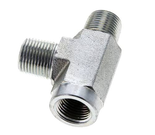 T-Stück 3/8'' NPT Innengewinde x Außengewinde Stahl 210bar (2950.5psi)