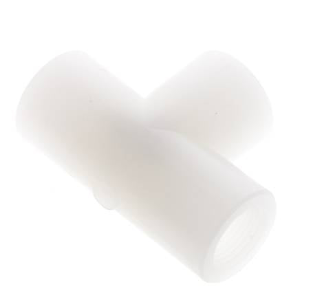 T-Verschraubung G3/8'' Innengewinde Polyvinylidenfluorid (pvdf) FDA 10bar (140,5psi)