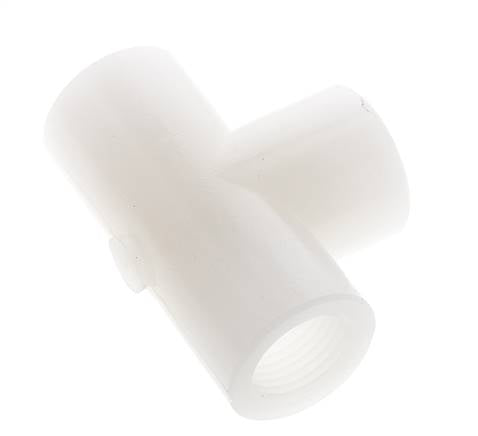 T-Verschraubung G1/2'' Innengewinde Polyvinylidenfluorid (pvdf) FDA 10bar (140,5psi)
