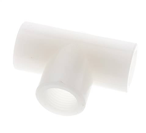 T-Verschraubung G1/2'' Innengewinde Polyvinylidenfluorid (pvdf) FDA 10bar (140,5psi)
