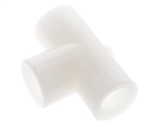 T-Verschraubung G1/2'' Innengewinde Polyvinylidenfluorid (pvdf) FDA 10bar (140,5psi)