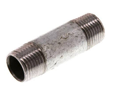 R 1/2'' Verzinkter Stahl Doppelrohrnippel 50 Bar DIN 2982 - 60mm [10 Stück]